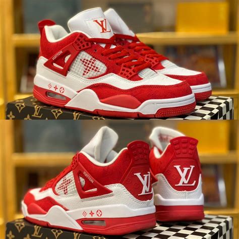 jordan 4 x louis vuitton|air jordan 4 x lv.